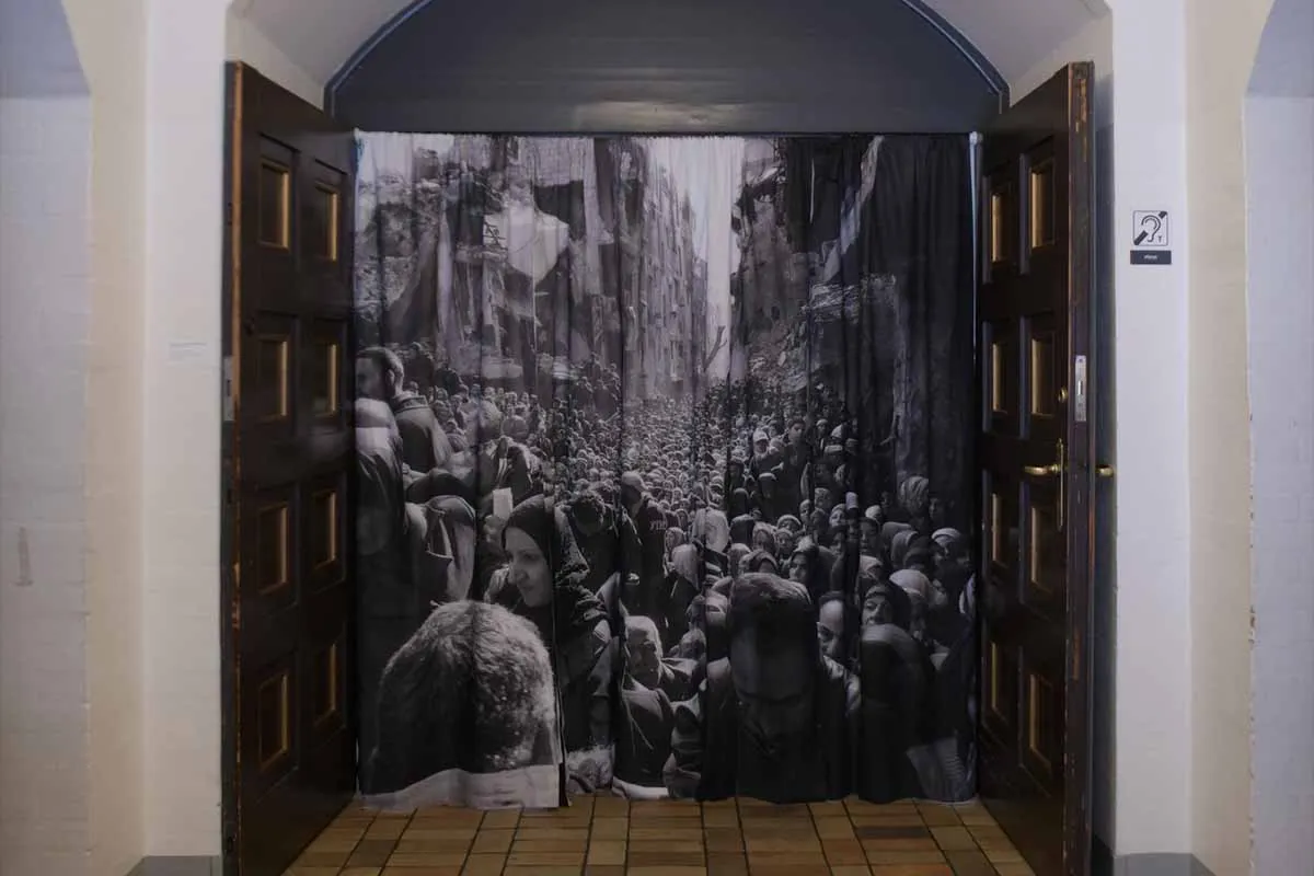 Artwork documentation from Design of Necessity by Khaled Barakeh, view 19.