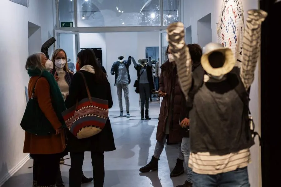 Artwork documentation from MUTE by Khaled Barakeh, view 24.