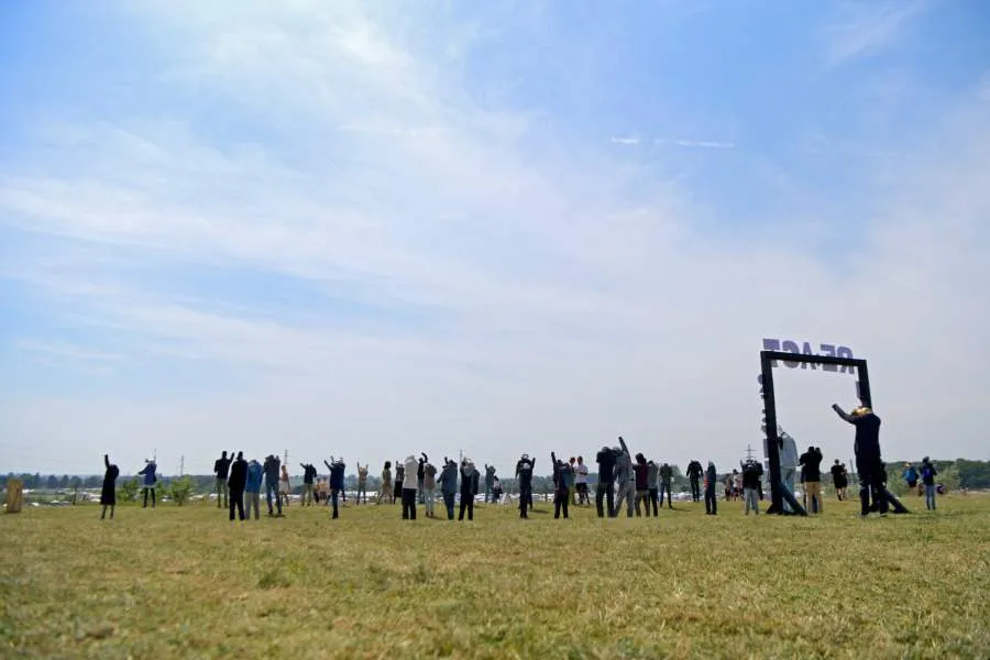 Artwork documentation from MUTE by Khaled Barakeh, view 48.