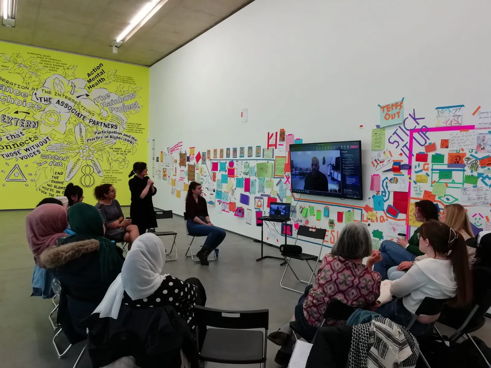 Artwork documentation from Weaving the Present, Shaping the Future by Khaled Barakeh, view 13.
