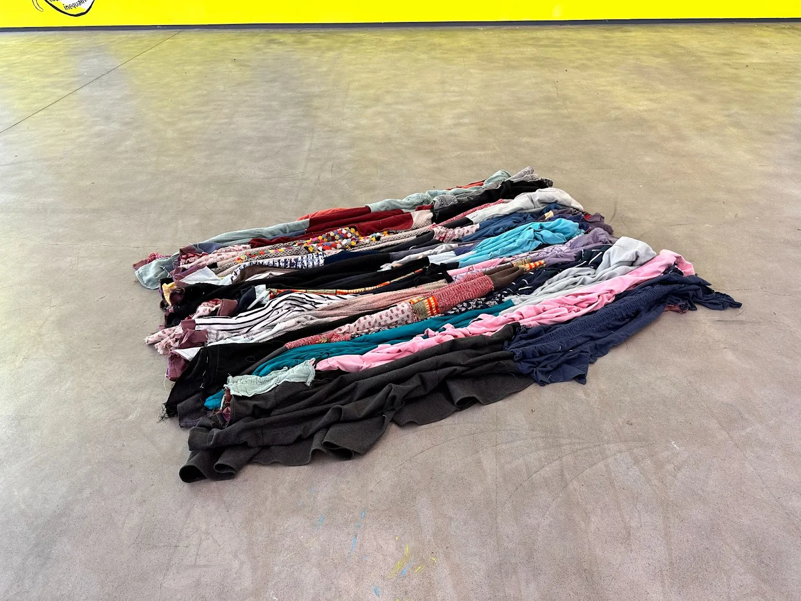 Artwork documentation from Weaving the Present, Shaping the Future by Khaled Barakeh, view 19.