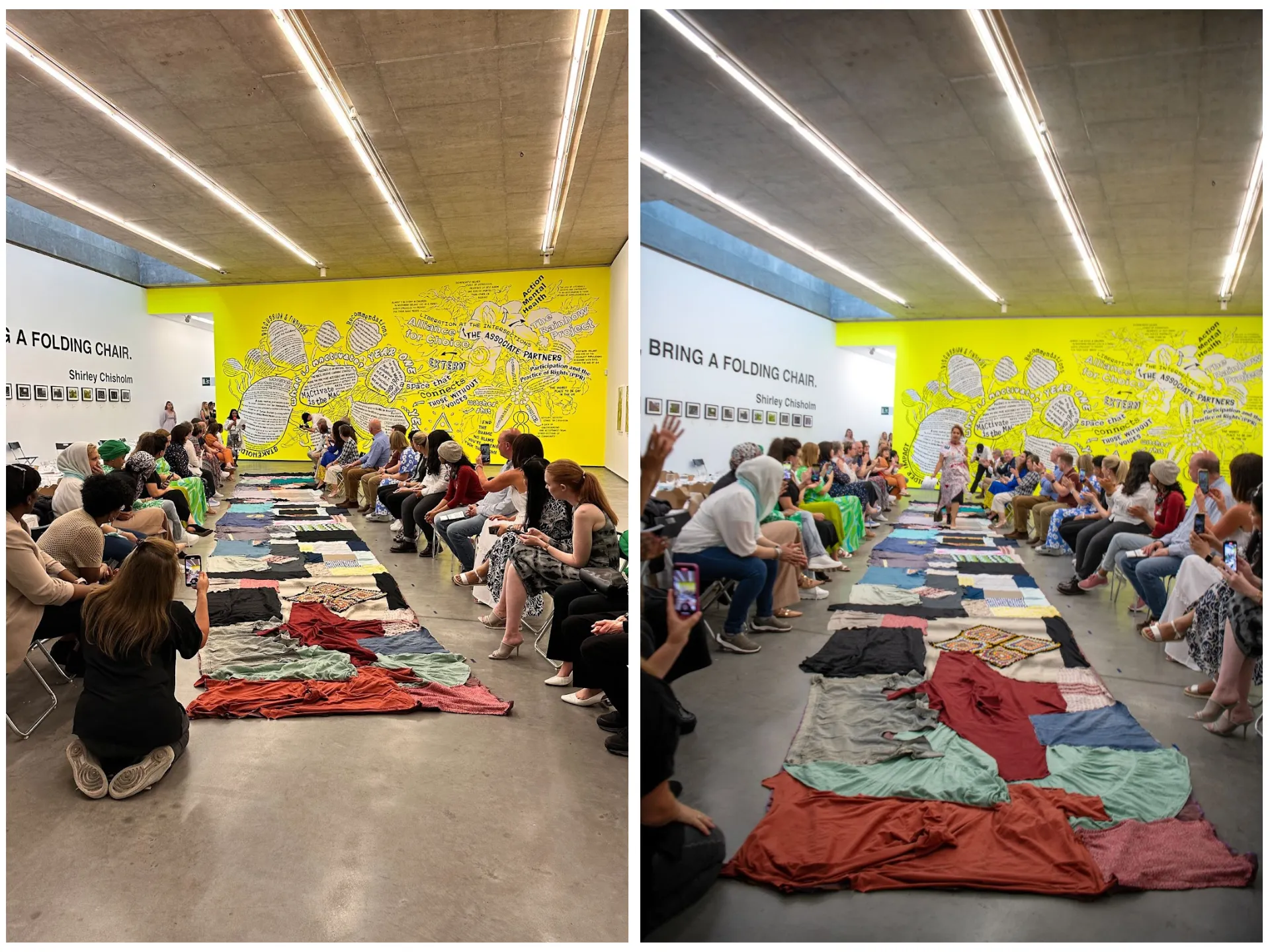 Artwork documentation from Weaving the Present, Shaping the Future by Khaled Barakeh, view 20.