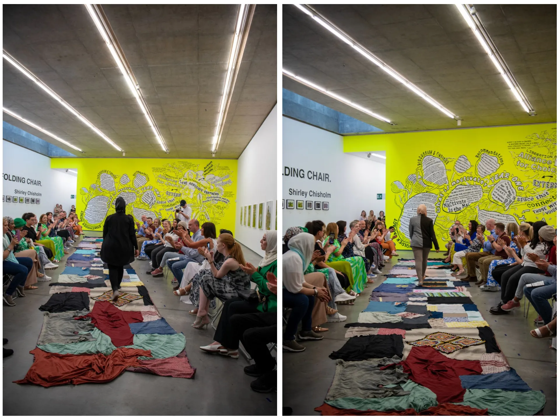 Artwork documentation from Weaving the Present, Shaping the Future by Khaled Barakeh, view 25.