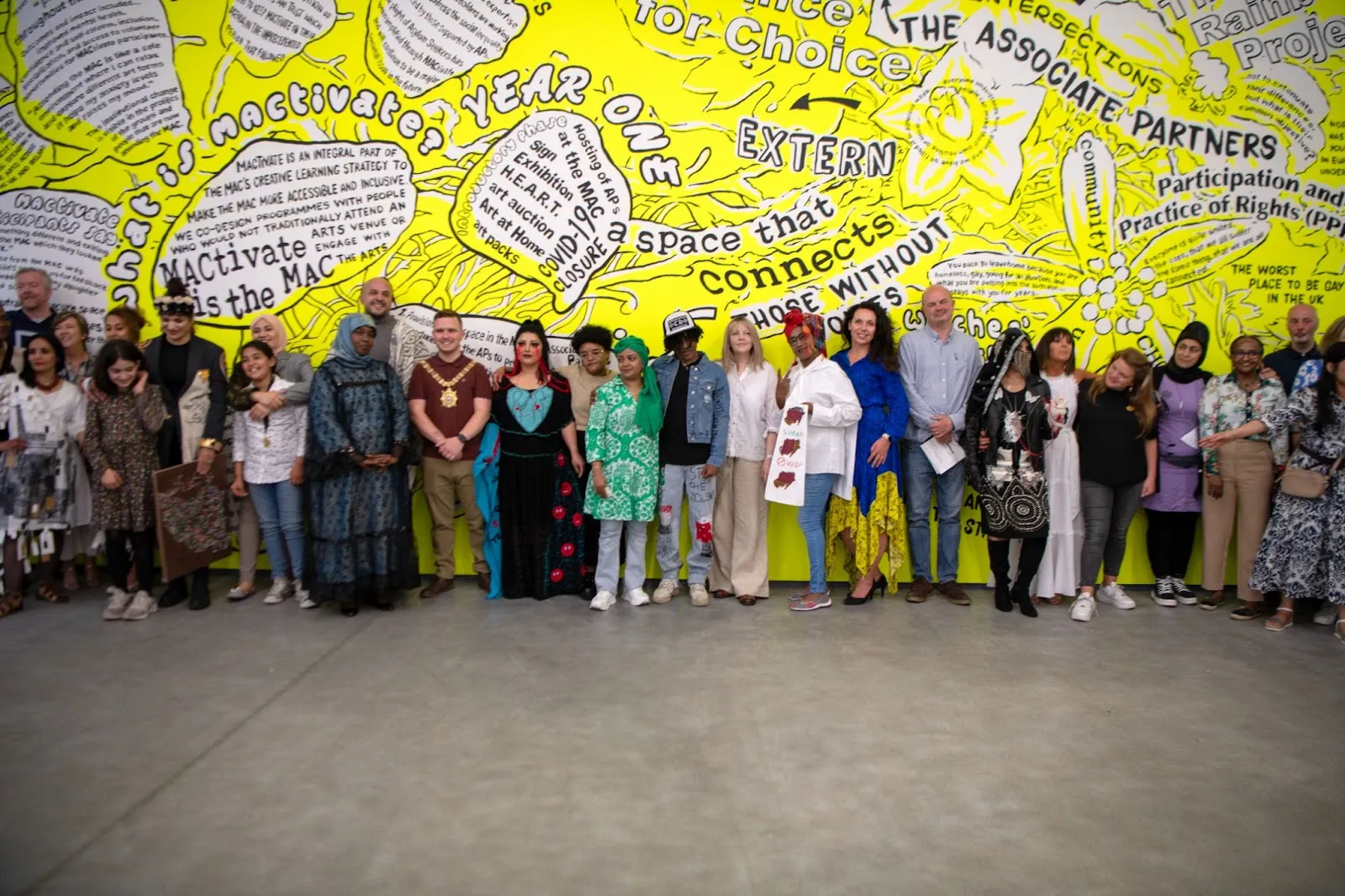Artwork documentation from Weaving the Present, Shaping the Future by Khaled Barakeh, view 29.