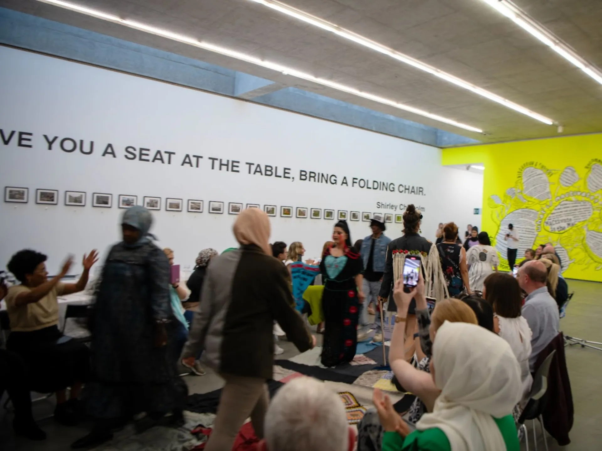 Artwork documentation from Weaving the Present, Shaping the Future by Khaled Barakeh, view 27.