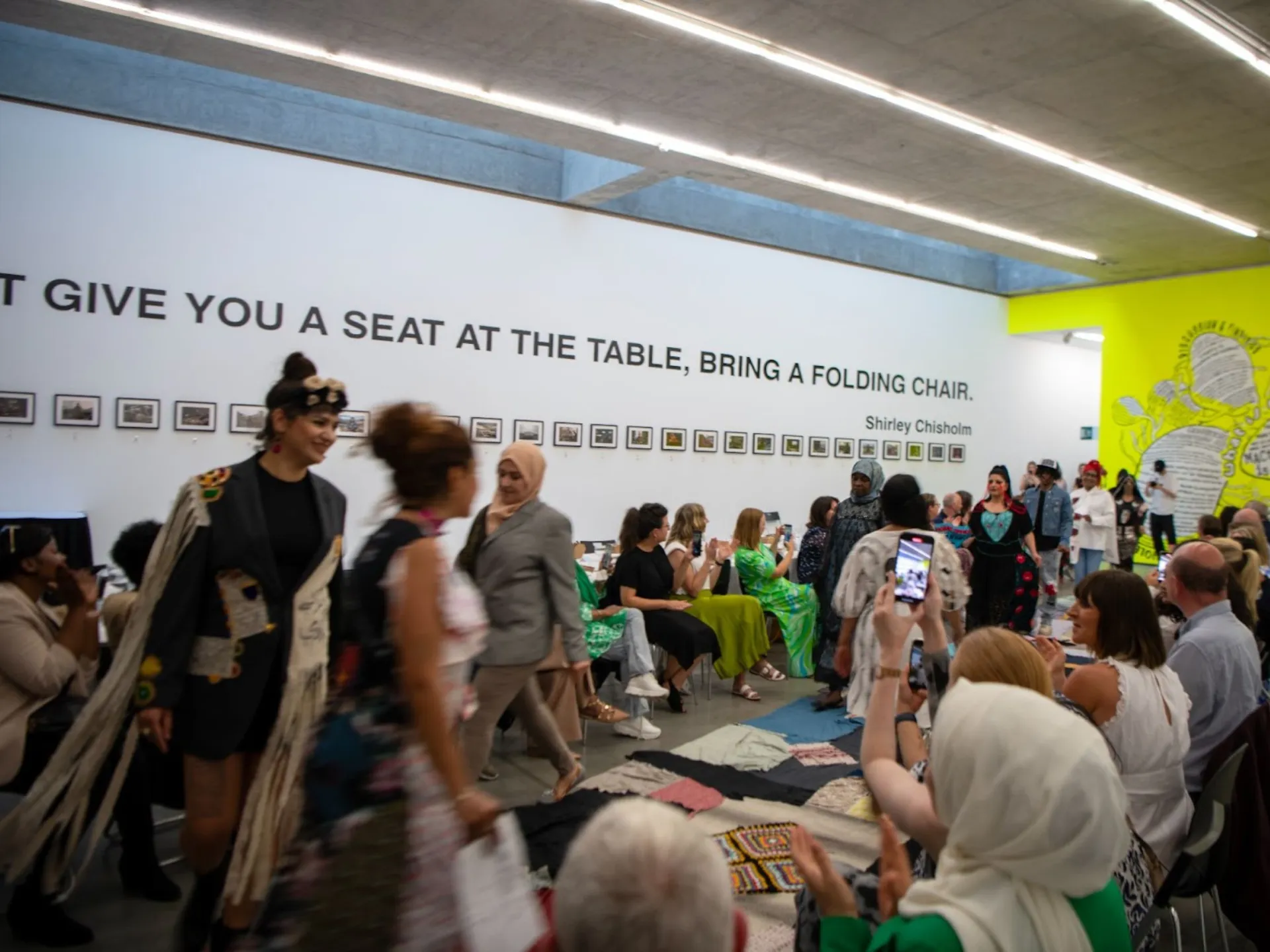 Artwork documentation from Weaving the Present, Shaping the Future by Khaled Barakeh, view 26.