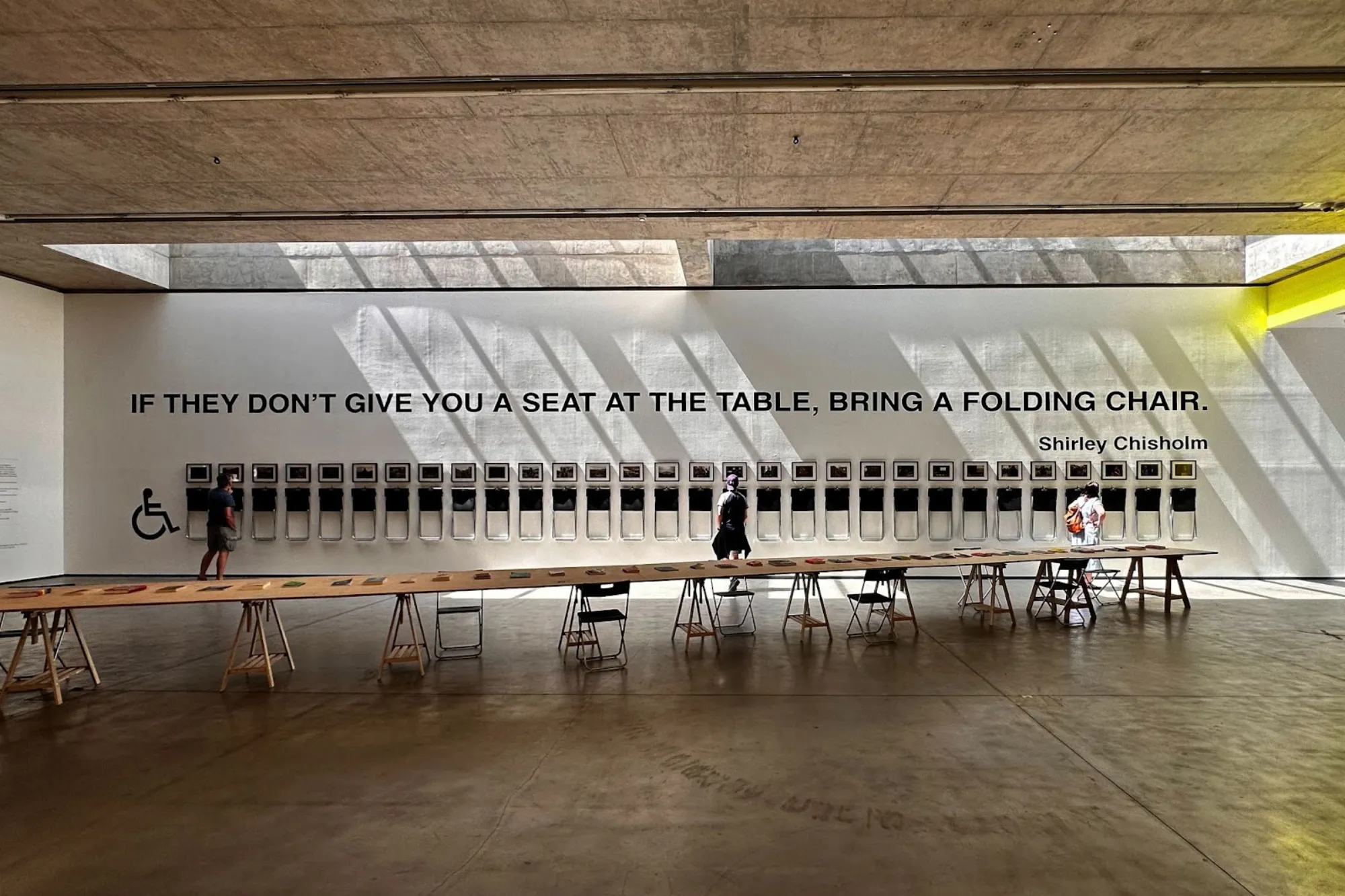 Artwork documentation from Weaving the Present, Shaping the Future by Khaled Barakeh, view 6.