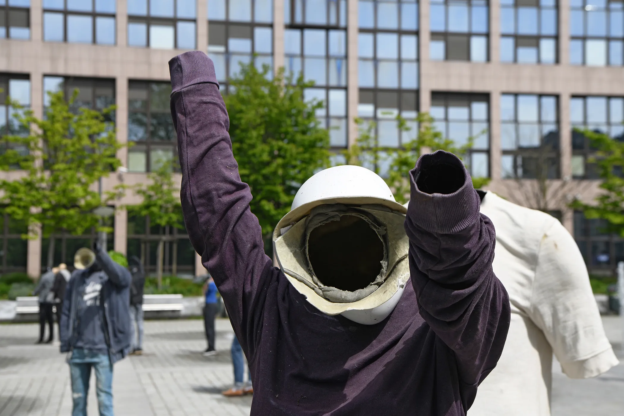 Artwork documentation from MUTE by Khaled Barakeh, view 62.