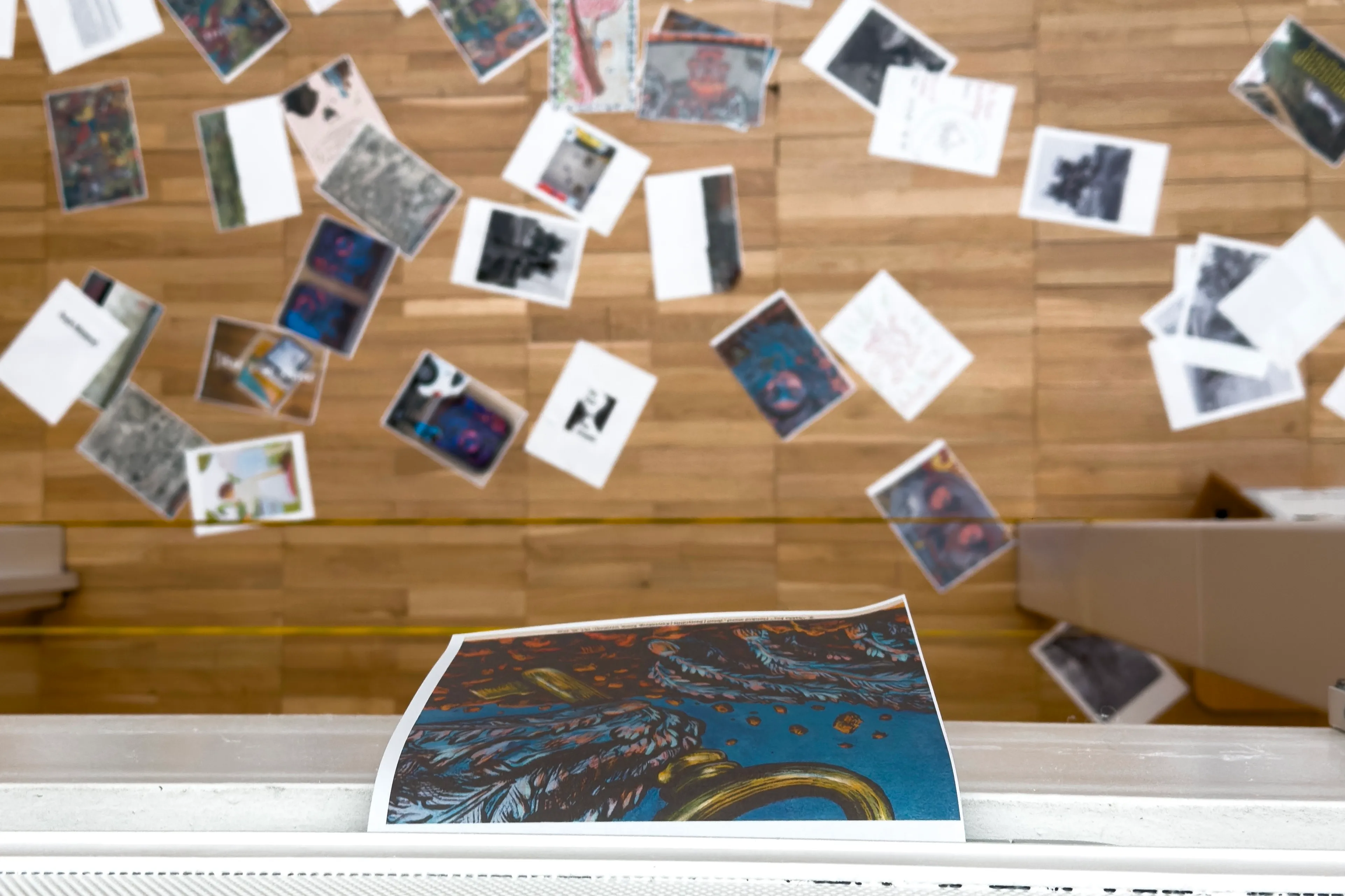 Artwork documentation from ABSENCED by Khaled Barakeh, view 6.