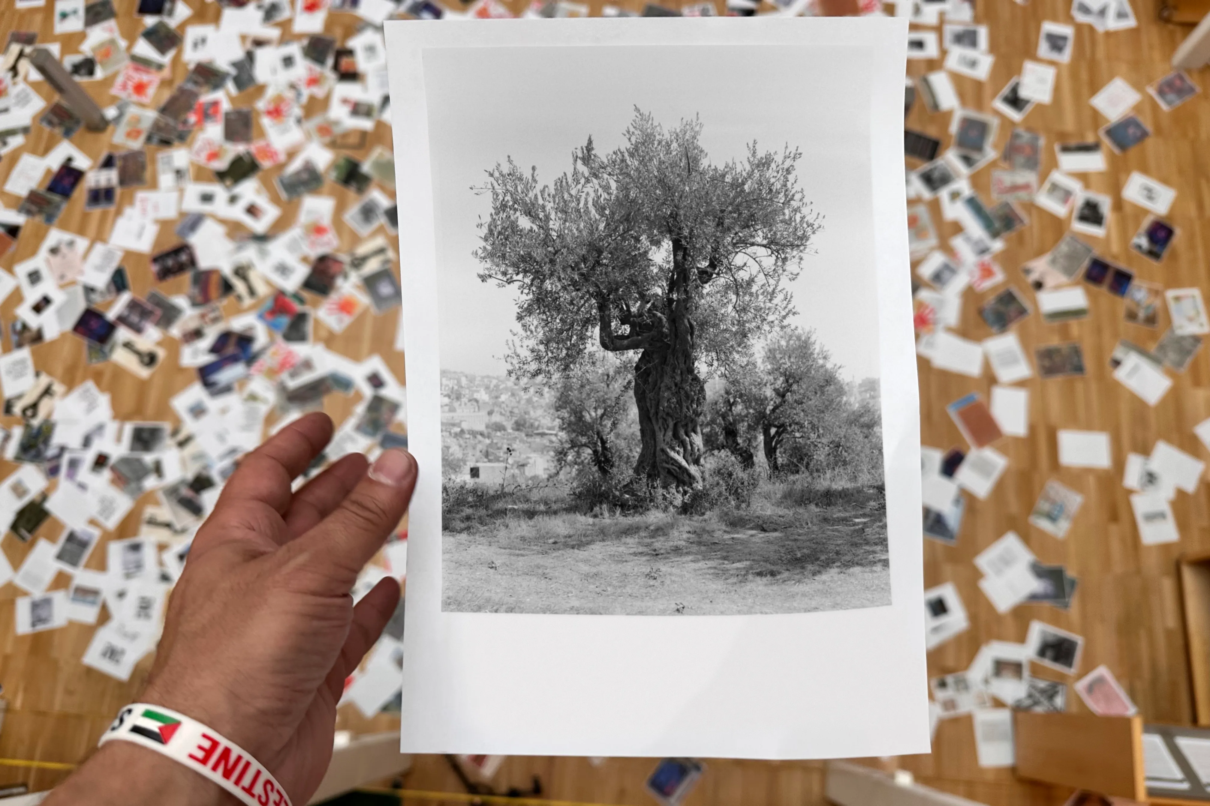 Artwork documentation from ABSENCED by Khaled Barakeh, view 12.