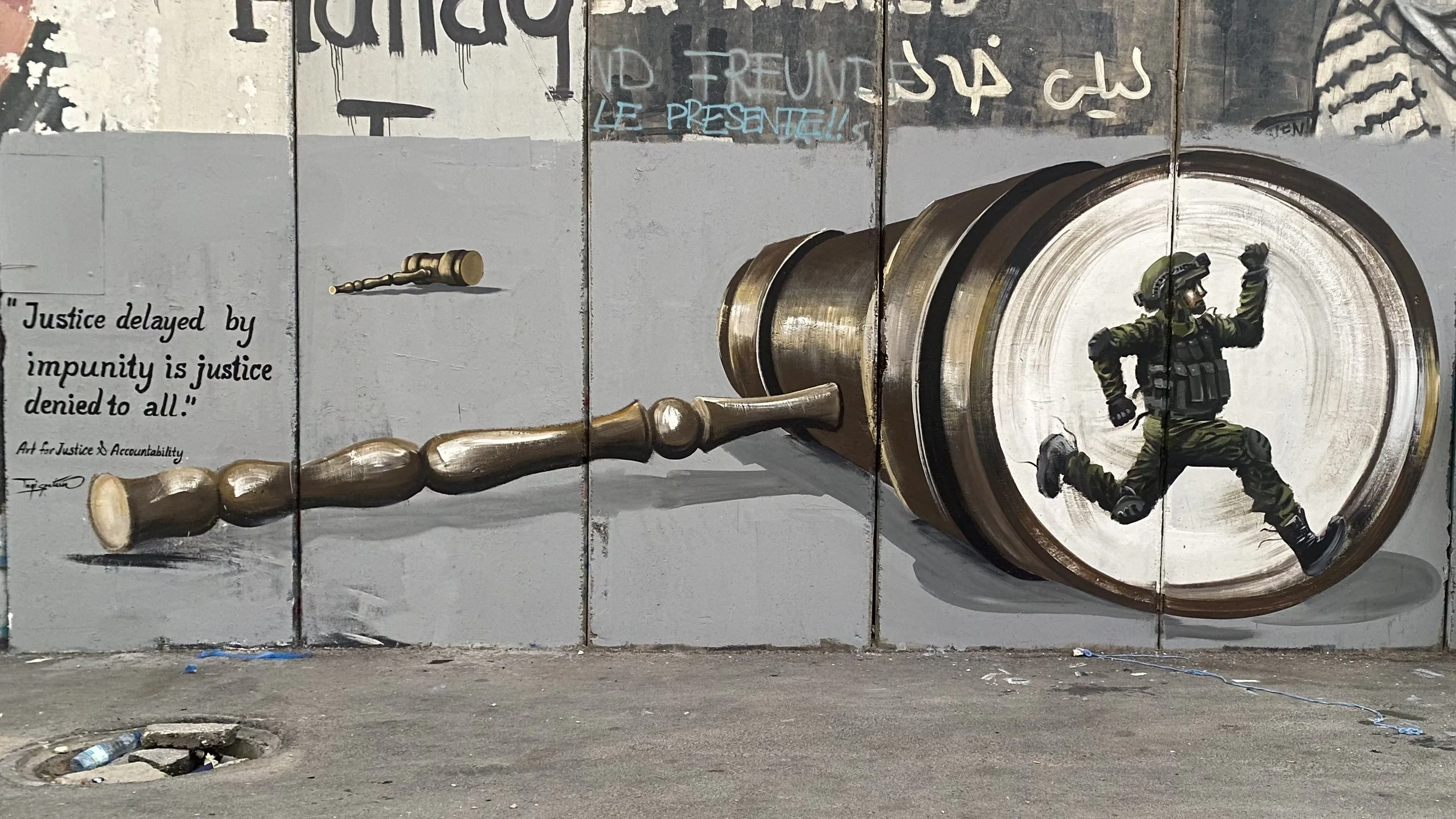 Artwork documentation from Reincarnation by Khaled Barakeh, view 7.