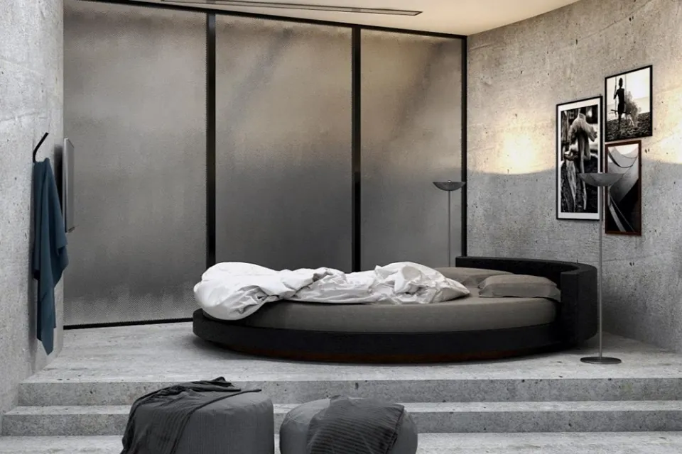 Curved Concrete Lair
