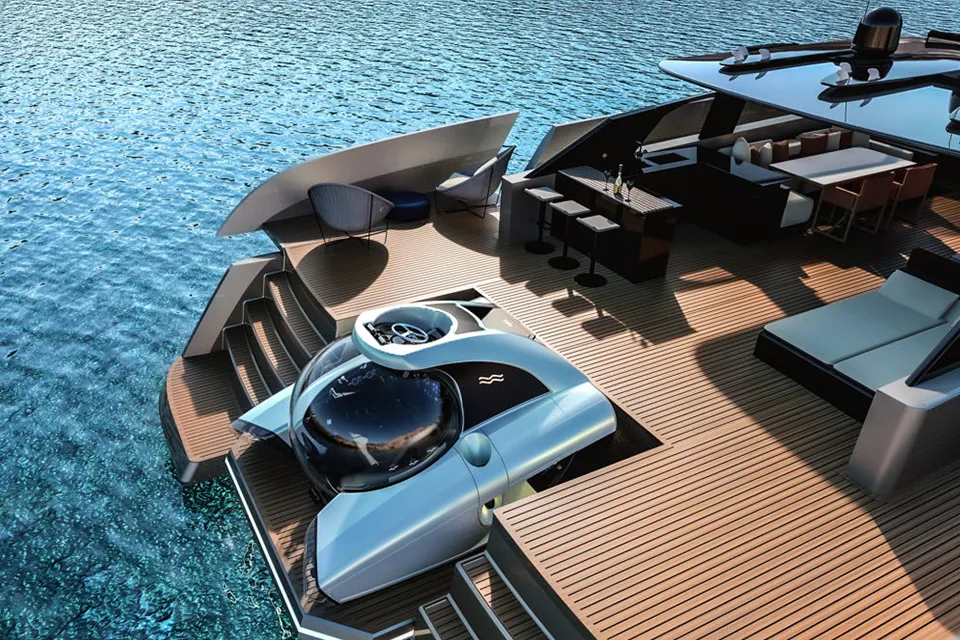 Officina Armare x U-Boat Aquanaut Catamaran