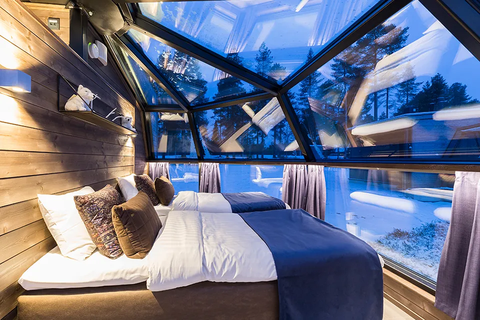 Finland's Arctic Fox Igloos