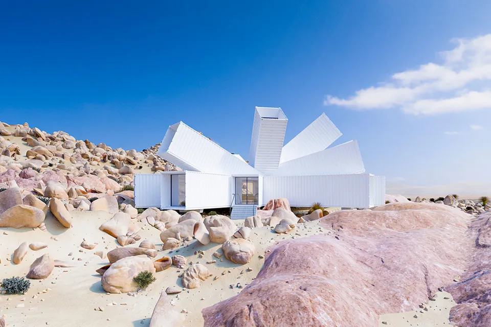 Joshua Tree Shipping Container Residence