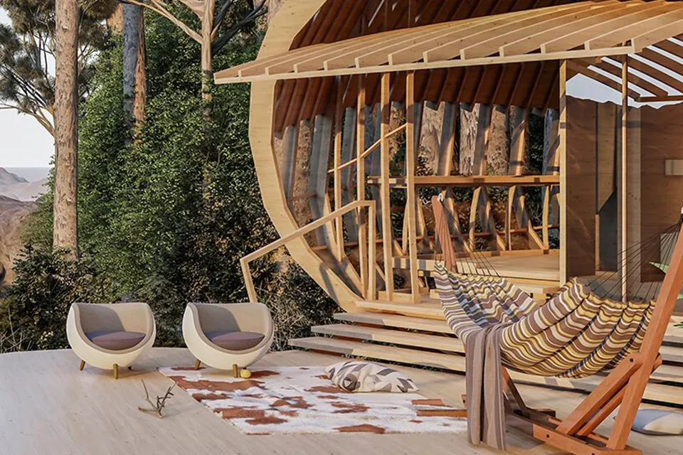 Mountain Cocoon Cabin Retreat in Cuba