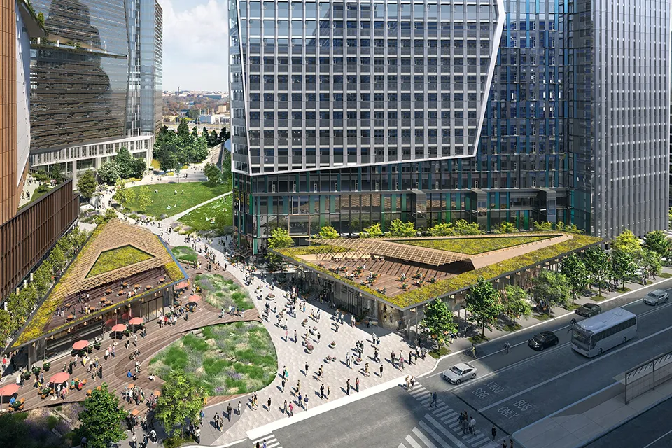 Amazon Unveils The Helix Arlington HQ2