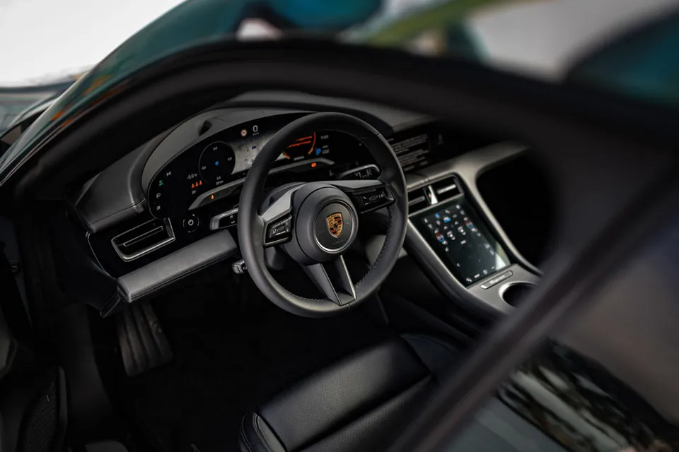 2020 Porsche Taycan 4S Artcar by Richard Phillips