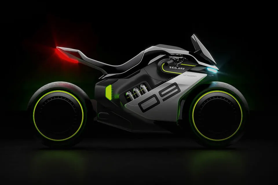 2023 Segway Apex H2 Hydrogen-Electric Motorcycle