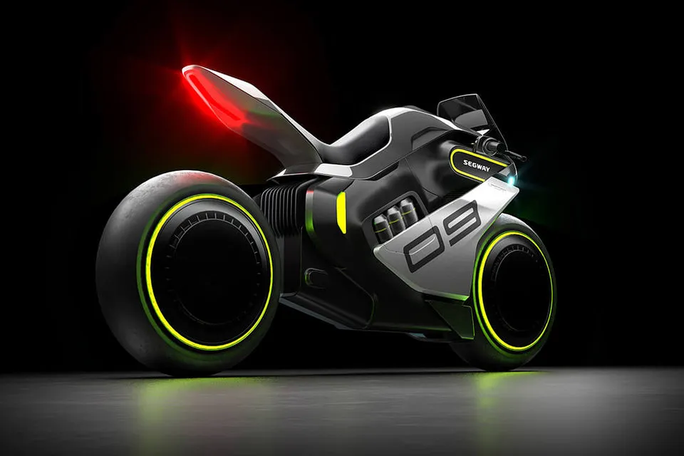 2023 Segway Apex H2 Hydrogen-Electric Motorcycle