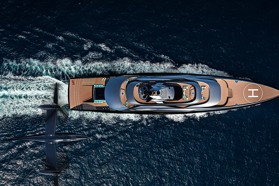 Centauro Mega Yacht by Officina Armare