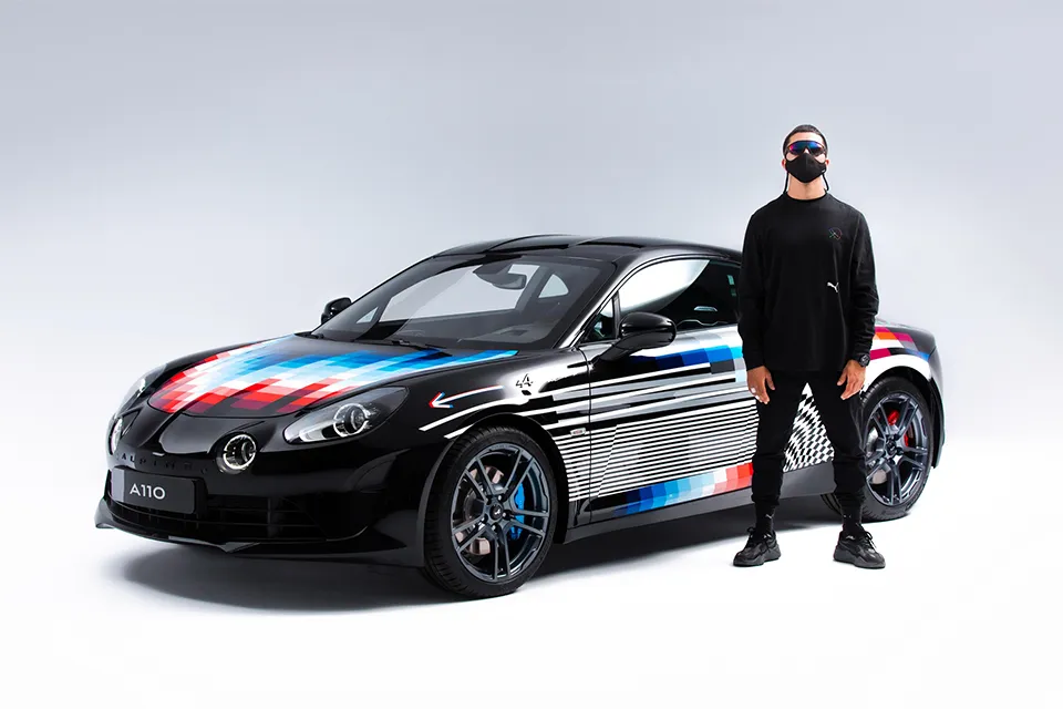 Alpine A110 Coupe x Felipe Pantone