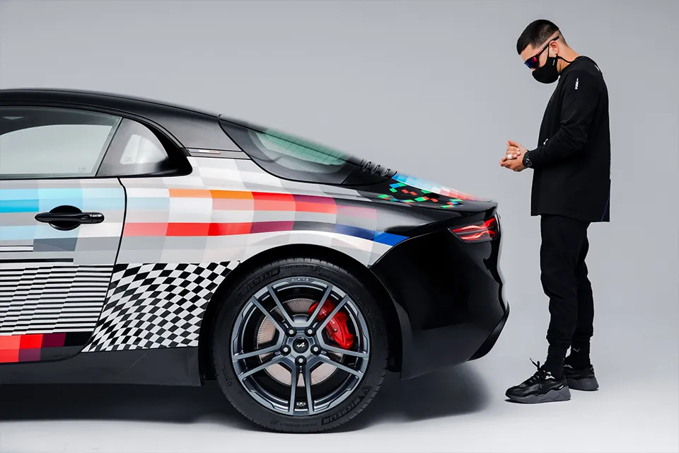 Alpine A110 Coupe x Felipe Pantone