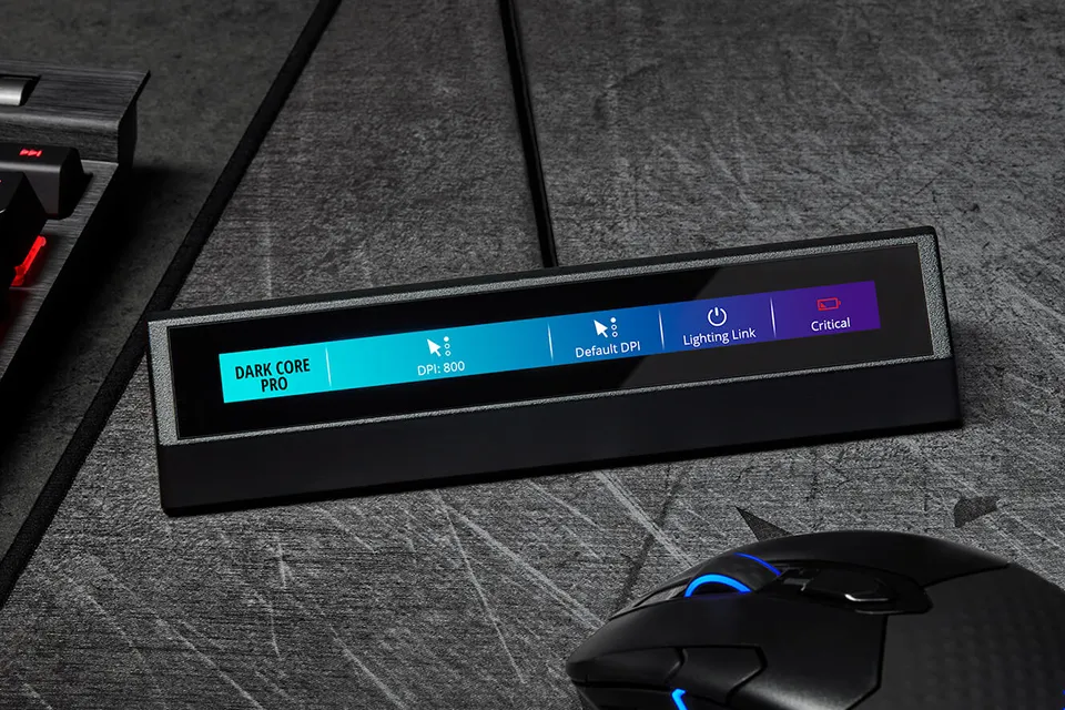 Corsair iCUE Nexus keyboard touch panel