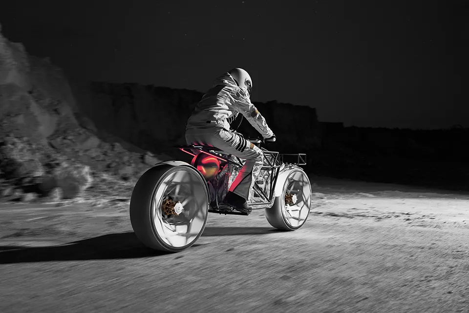 Tardigrade Moon Concept Motorcycle