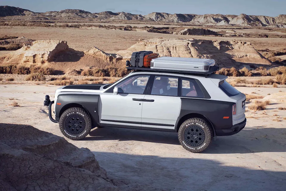 Delta4×4 Rolls-Royce Cullinan Rally SUV