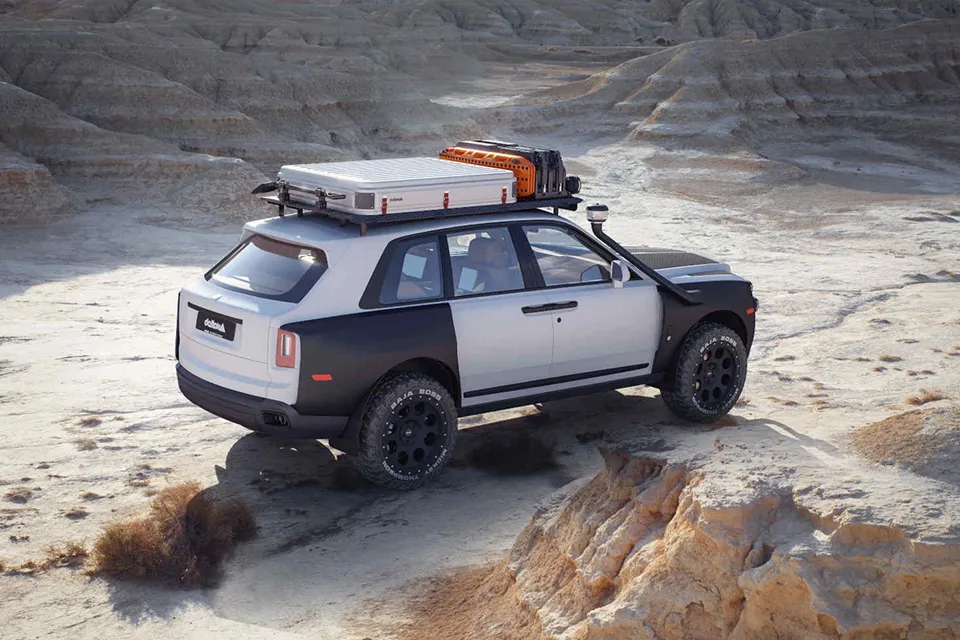 Delta4×4 Rolls-Royce Cullinan Rally SUV