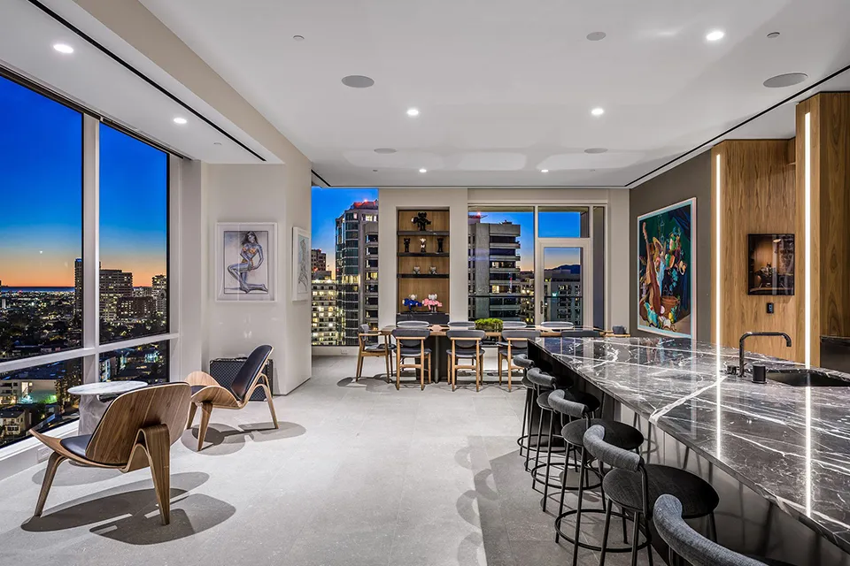 The Weeknd's LA Penthouse