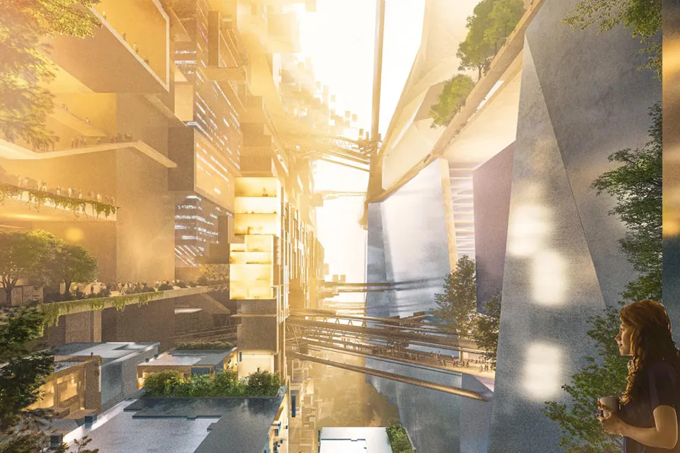 Saudi Arabia's $1 Trillion "Mirror Line" is the World's Longest Skyscraper