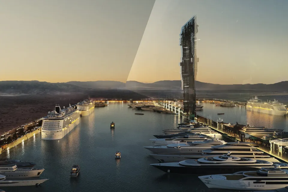 Saudi Arabia's $1 Trillion "Mirror Line" is the World's Longest Skyscraper