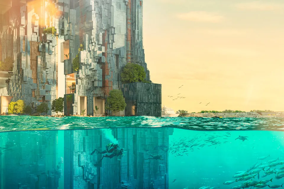 Saudi Arabia's $1 Trillion "Mirror Line" is the World's Longest Skyscraper