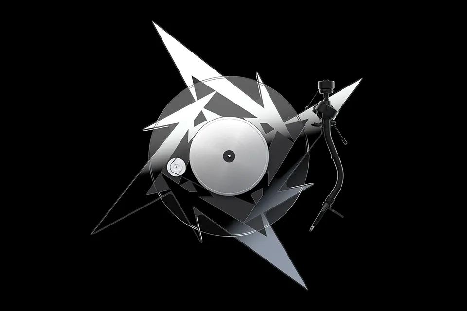Metallica x Pro-Ject Special-Edition Turntable