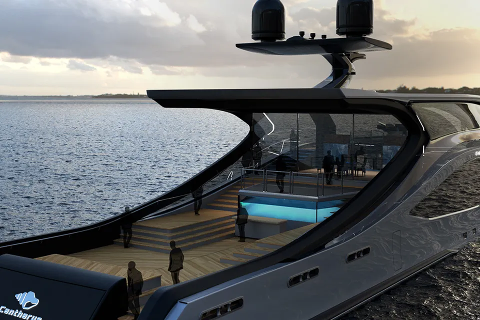Cantharus Superyacht Concept