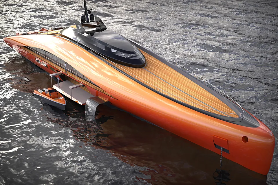 Lazzarini Plectrum Hydrofoil Yacht