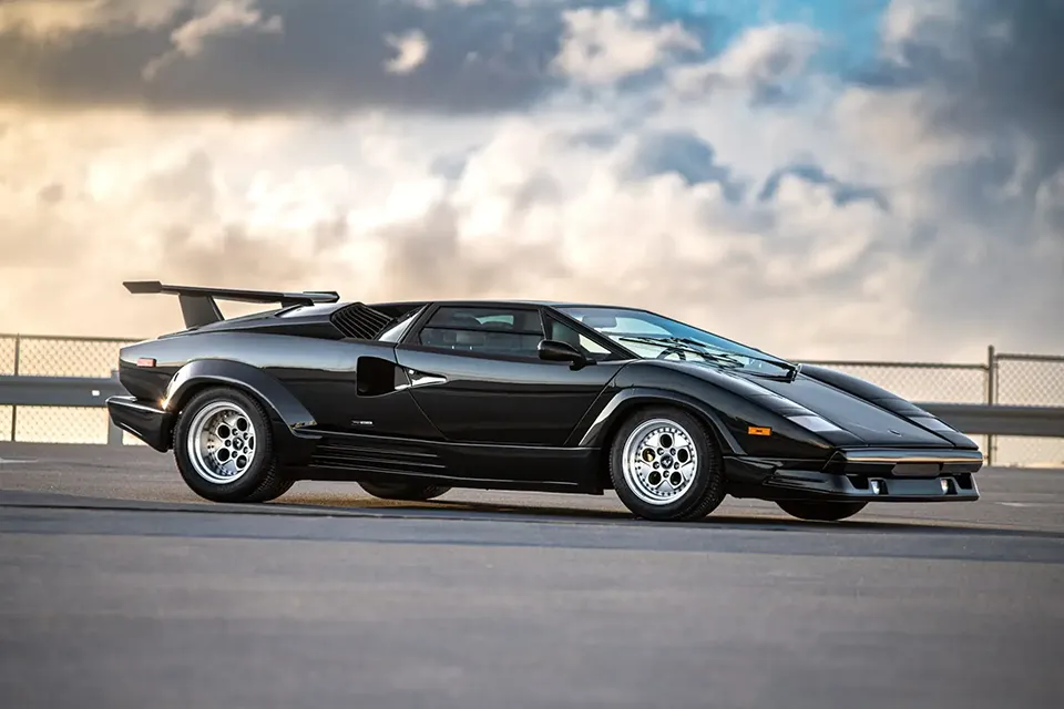 Rod Stewart's 1989 Lamborghini Countach 25th Anniversary
