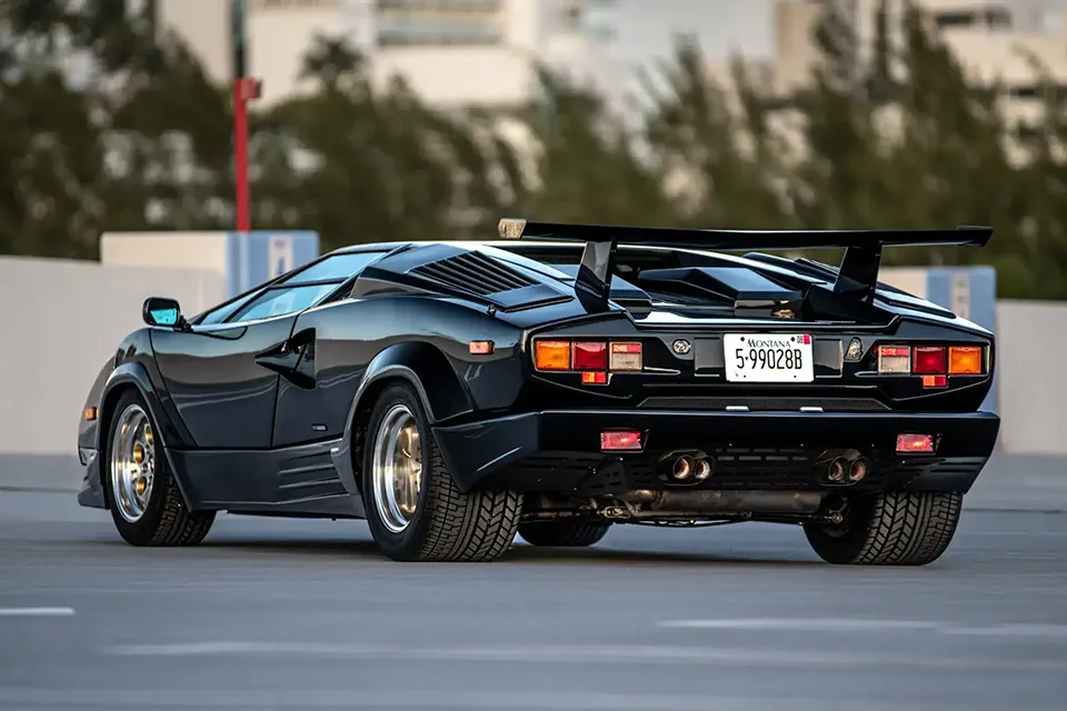 Rod Stewart's 1989 Lamborghini Countach 25th Anniversary