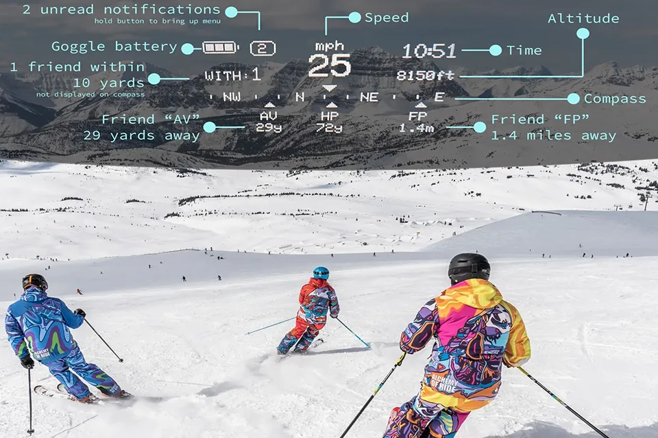 REKKIE Smart Snow Goggles