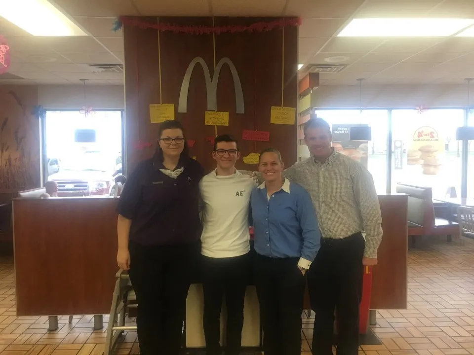 2018 National winner of the McDonalds Scholarship from Sioux Center, IA. Micah Culpepper