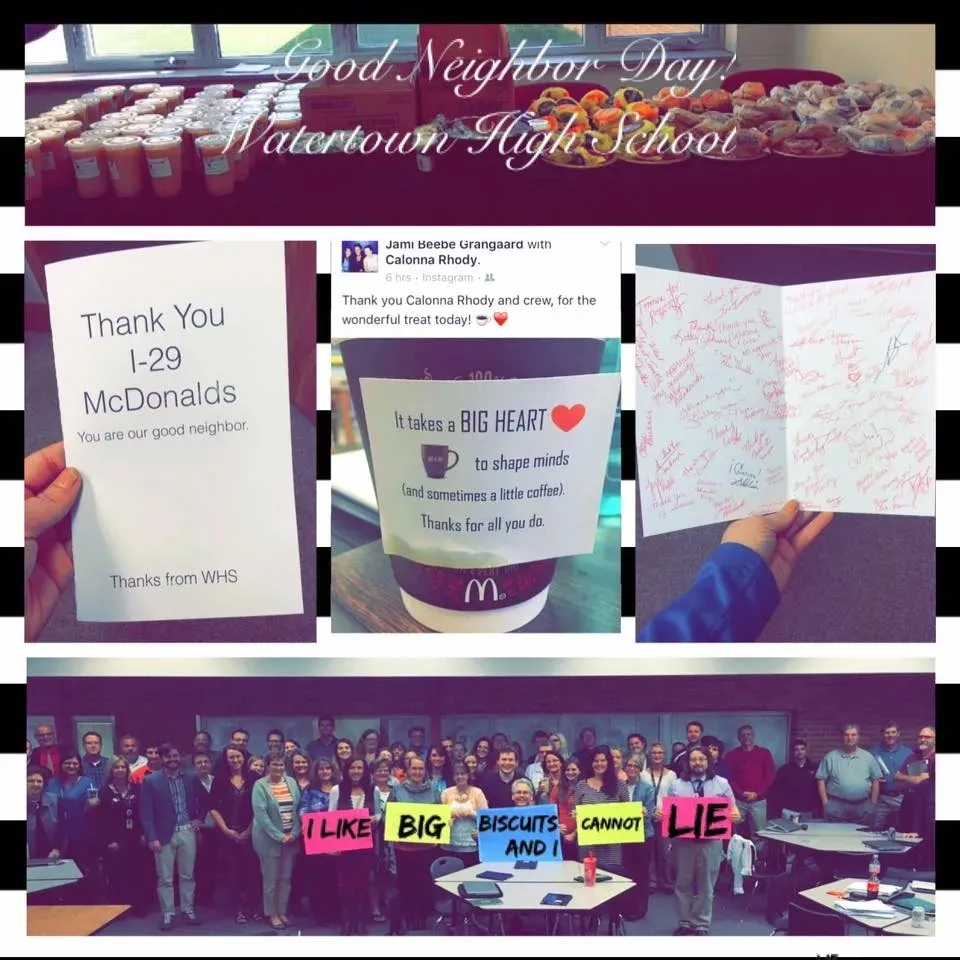 Good Neighbor Day, Watertown High School