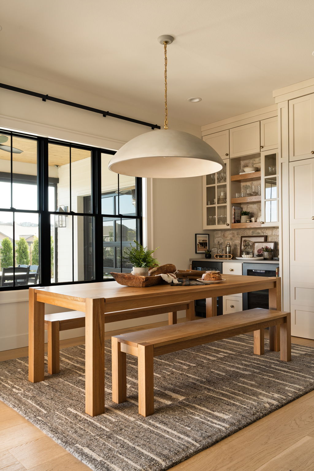 modern rustic cottage - Kitchen