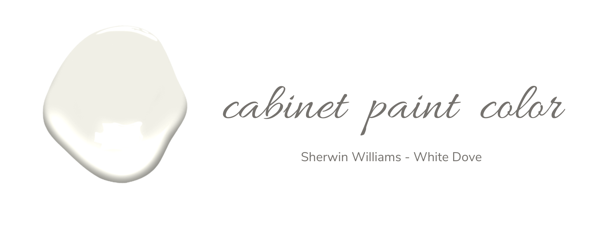 Sherwin Williams - White Dove