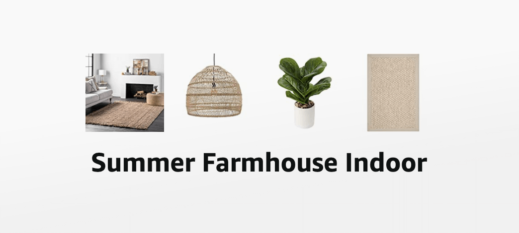 Summer Farmhouse Indoor Decor