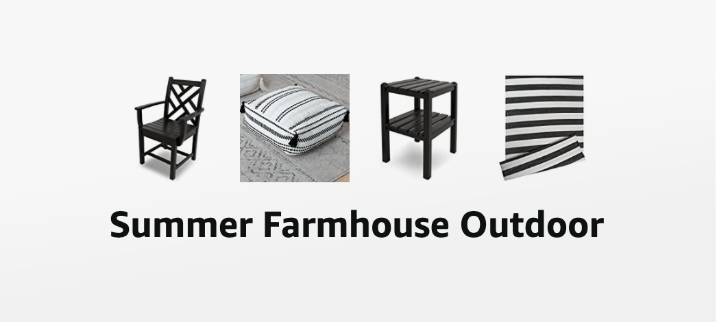 Summer Farmhouse Outdoor Decor