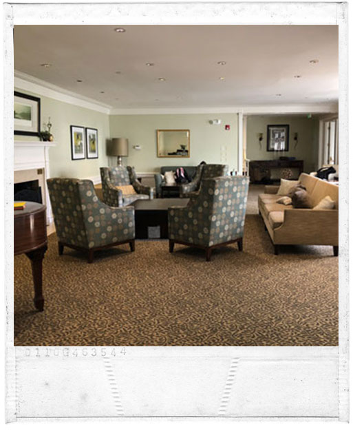 Kappa Delta Living Room Before