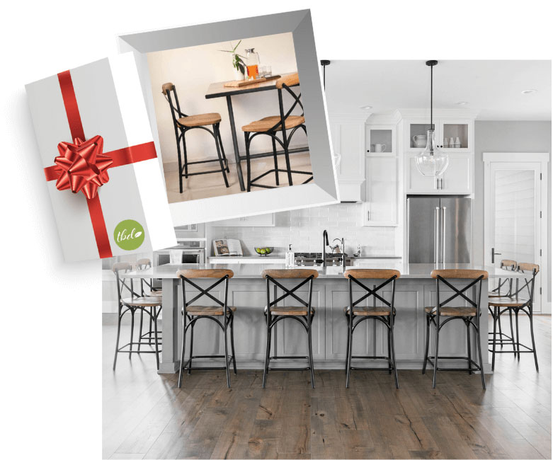 Modern Farmhouse Kitchen Barstools