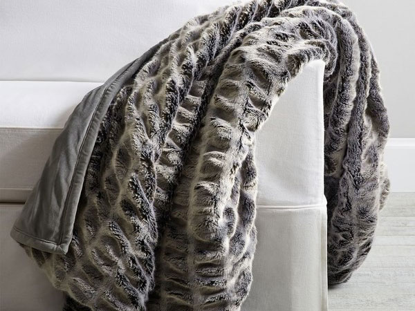 Faux Fur Throw